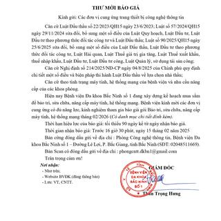 <a href="/tin-tuc-su-kien/thu-moi-bao-gia" title="Thư mời báo giá" rel="dofollow">THƯ MỜI BÁO GIÁ</a>